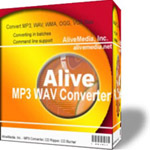 Alive MP3 WAV Converter Features