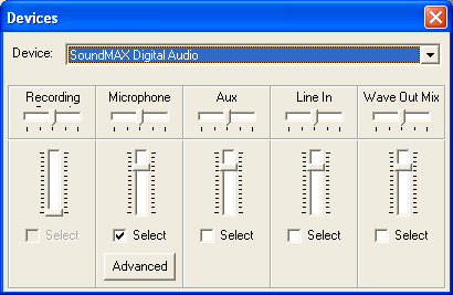 Record tape to PC or record from a variety of other sources with Alive WMA MP3 Recorder.