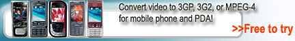 Video Converter, Convert AVI to MPEG